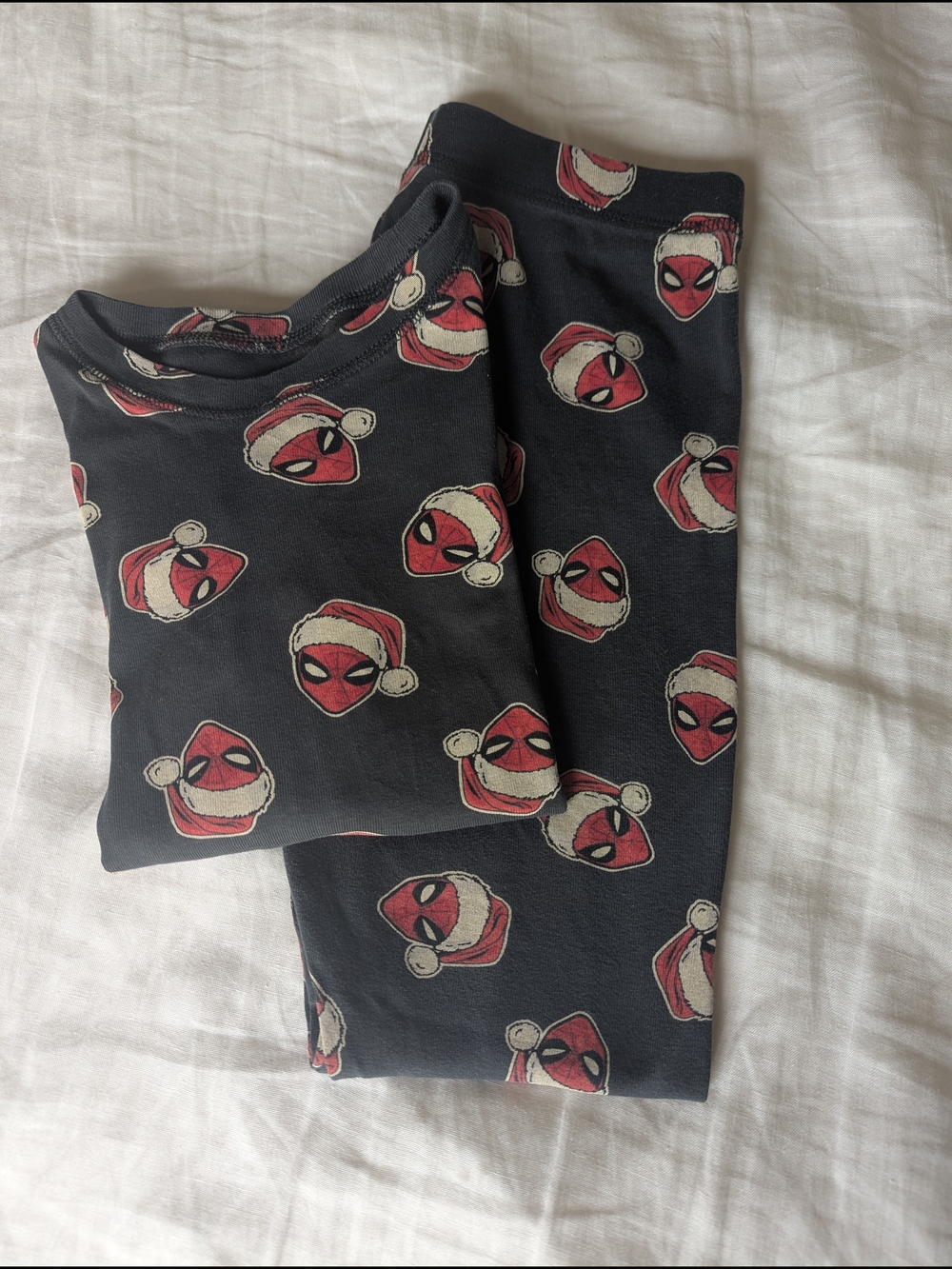 GAP Kids Marvel Spider-Man Christmas Pajama Set